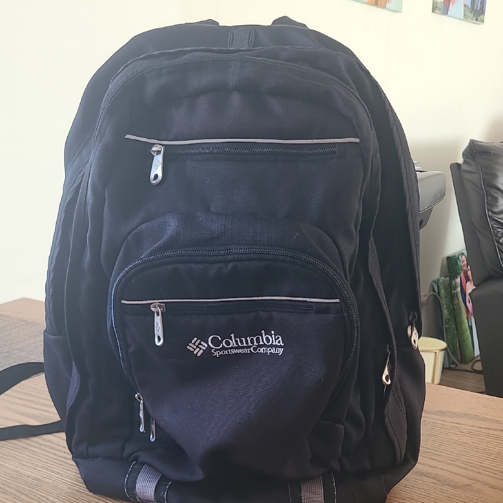 Columbia Black Backpack for Men